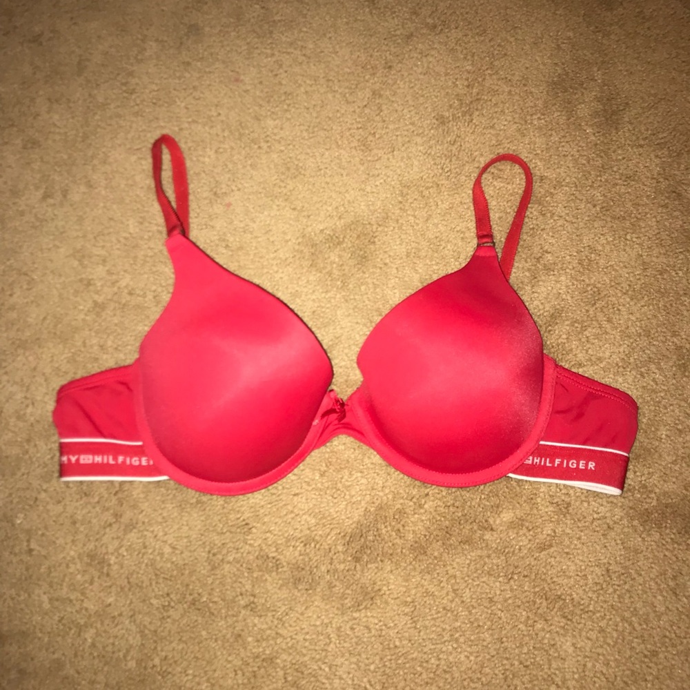 BRAND NEW Red Tommy Hilfiger Push-Up Bra!